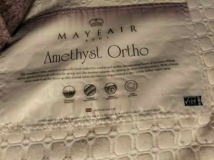 Photo of free New 4'6" Double Mattress (Chewton Keynsham BS31) #1