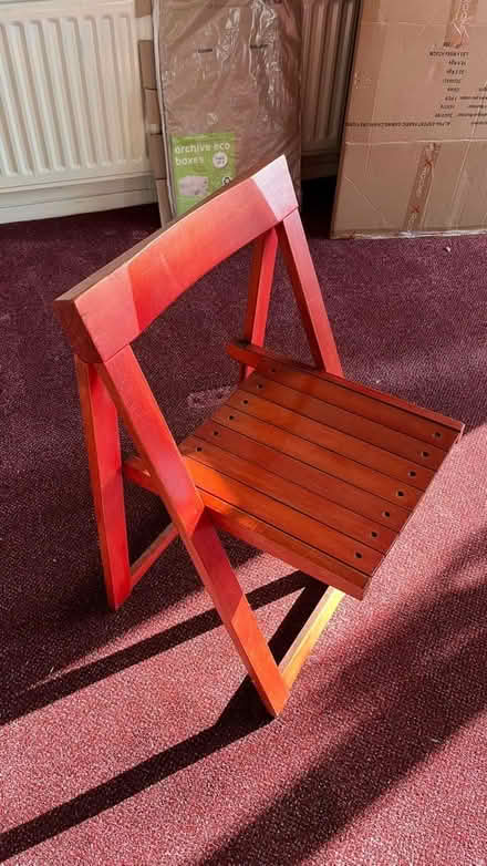 Photo of free Wooden chair (Cheswick Green B90) #1