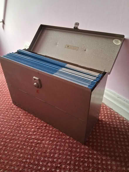 Photo of free Metal Filing Box (Little Chalfont) #1