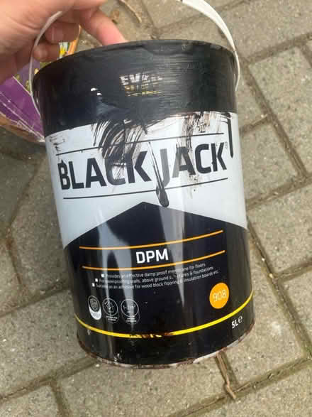 Photo of free Bitumen like paint 1l left (BN3 7BT) #1