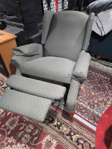 Photo of free Wingback reclining chair (Brentwood) #1
