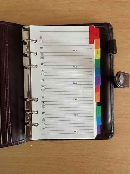 Photo of free Filofax (A5 size) (Cambridge CB4) #2