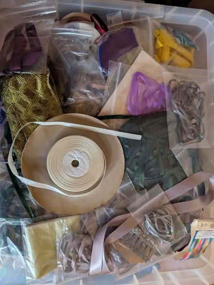 Photo of free Ribbons, bias binding etc (Overdale TF3) #1