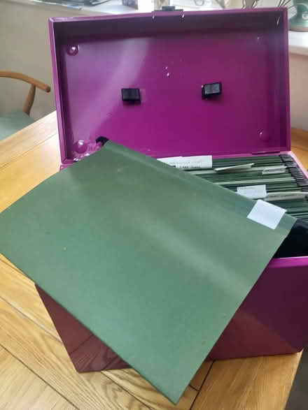 Photo of free Document Filing Box (Colwall WR13) #2
