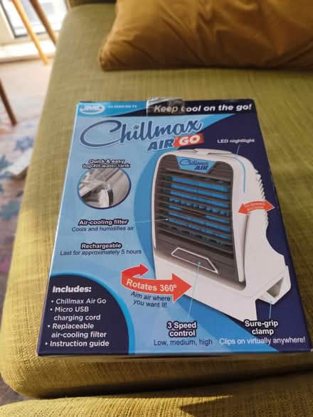 Photo of free Chillmax air go (Tottenham Hale N17) #1