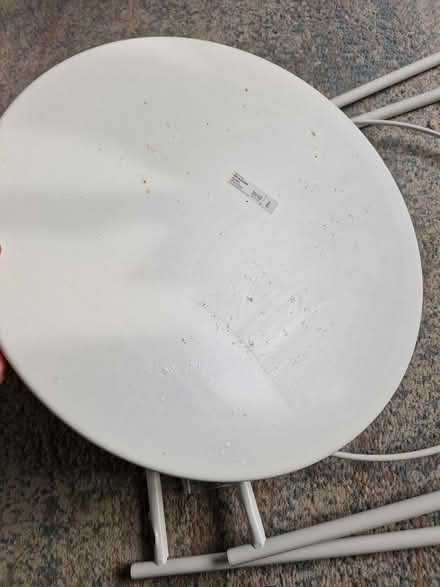 Photo of free Gladom IKEA Side Table - white (Woking GU22 9) #2