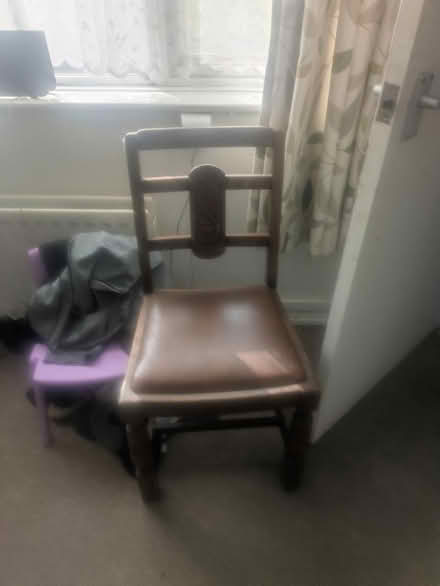 Photo of free Dining table and three chairs (Combe Down) #2