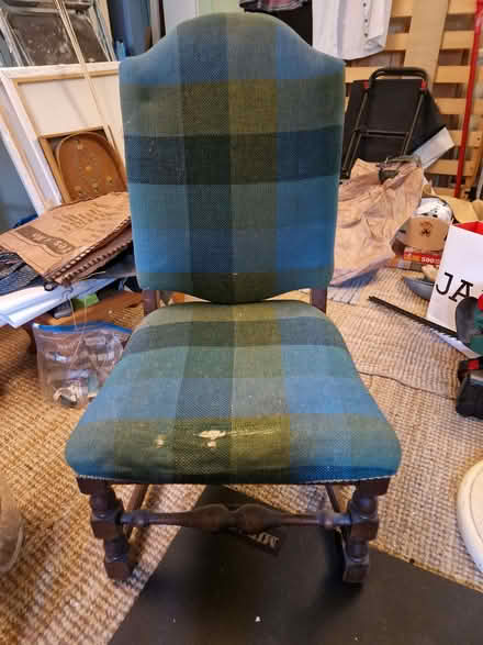 Photo of free Low upholstered chair (Stoke Newington N16) #1