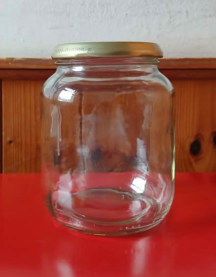 Photo of free 18 glass jars with lids (Rialto) #1