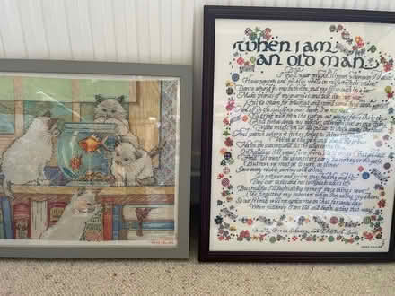 Photo of free Cross-Stitch Pictures (Professionally Framed) (Bolsover S44) #1