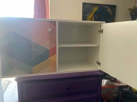 Photo of free Funky double cubby shelf (The Annex) #2