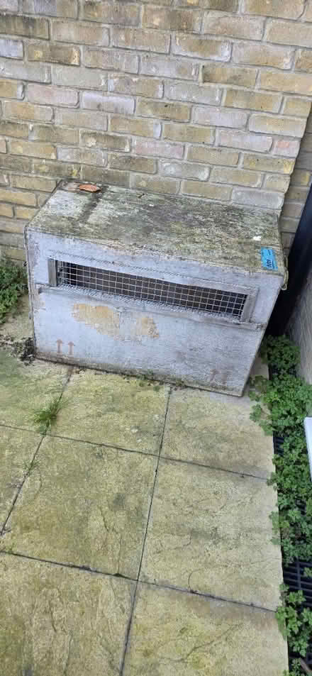 Photo of free Dog Transport Crate (Weathered) (SW17 9HE) #2