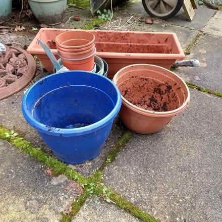 Photo of free Several plastic pots (Denton's Green WA10) #1