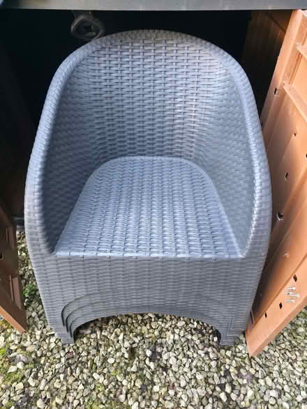 Photo of free plastic garden chairs (Appleby-in-Westmorland CA16) #1