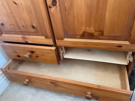 Photo of free Solid wooden wardrobe (Benson, Wallingford OX10) #3