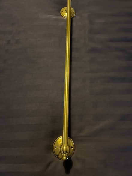 Photo of free Gold coloured towel rail (Colehill BH21) #1
