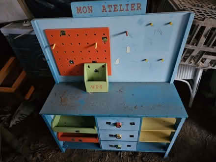 Photo of free Kids play desk work bench (Mortimers Cross HR6) #1