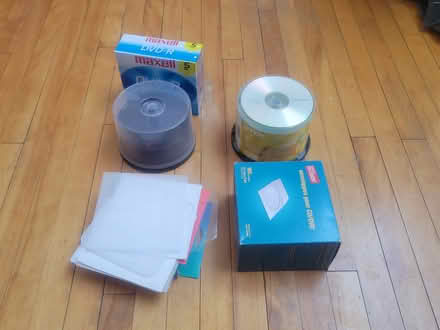 Photo of free Blank, unused CDs & DVDs (Westboro) #1