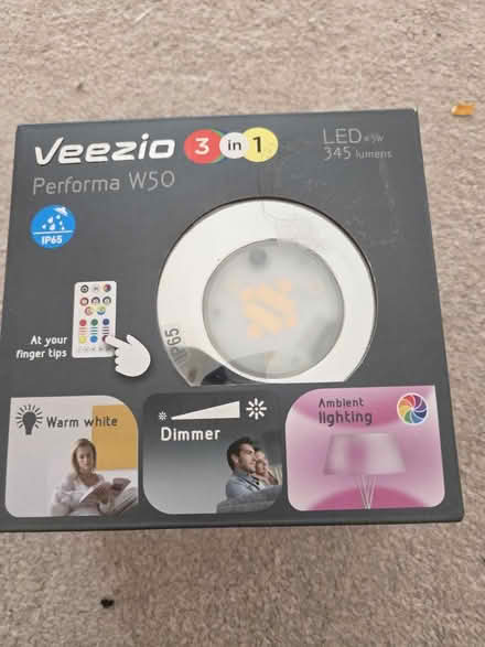 Photo of free Vezzio LED light withl remote (West Bridgford NG2) #1
