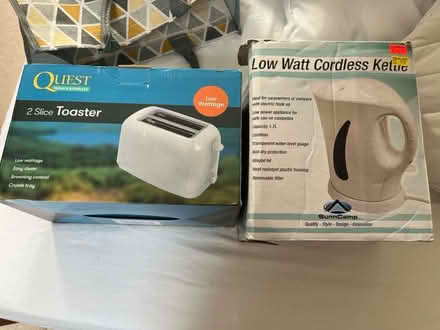 Photo of free Camping/caravan kettle and toaster (Penistone S36) #1