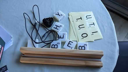 Photo of free Scrabble Light up Tiles (west side of Horsham) #3