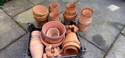 Photo of free Vintage Clay Pots and pot feet (Petersfield) #1