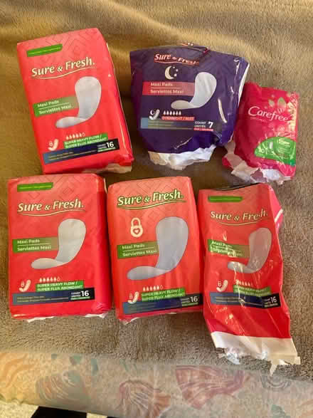 Photo of free Panty liners (Chestnut Point East Condos) #1