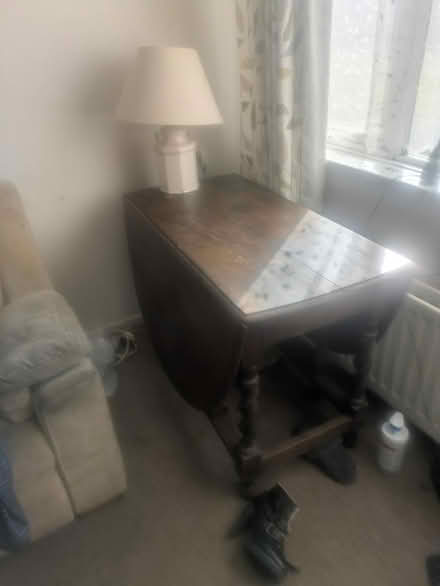Photo of free Dining table and three chairs (Combe Down) #1