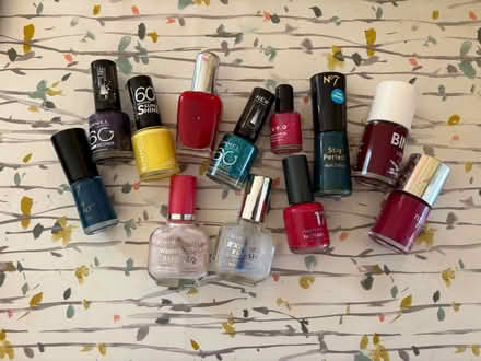 Photo of free Used nail varnish - various colours (Far Bletchley MK3) #1