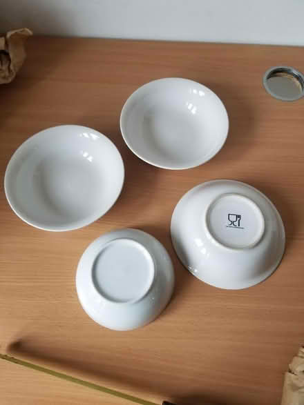 Photo of free 4x white bowls (Gloucester) #2