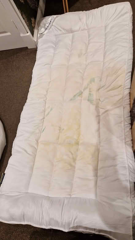 Photo of free Single bed mattress topper. (Stone Cross BN23) #1