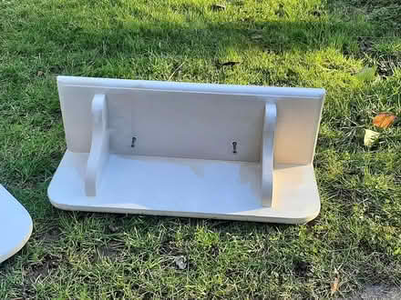 Photo of free Two solid wood shelves (Delgany) #1