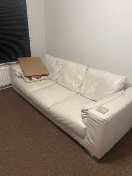 Photo of free Leather Sofa (Teams NE8) #1