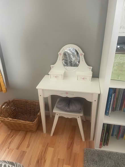 Photo of free Child’s dressing table and chair (Essington) #1