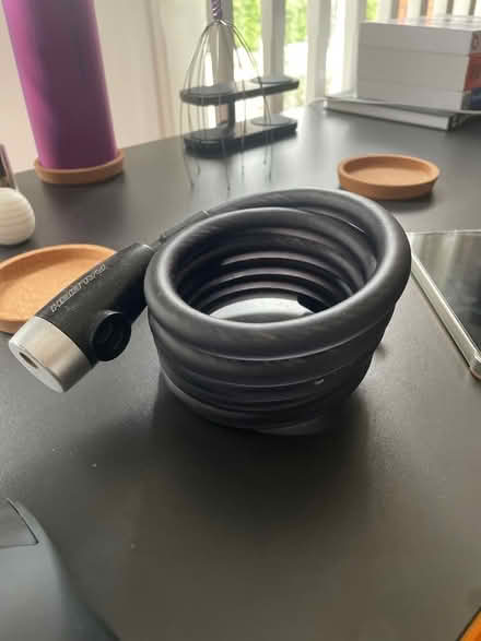 Photo of free Coil bike lock with keys (Swindon SN1) #1