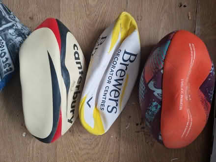 Photo of free 3 Rugby Balls (CT5) #1