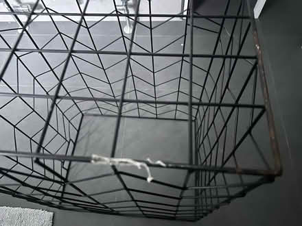 Photo of free Metal laundry basket (Borehamwood, WD6) #2