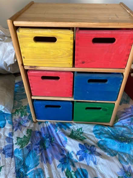 Photo of free Coloured drawer unit (Drumcondra Dublin 9) #1