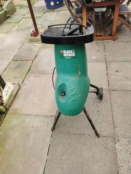 Photo of free Garden shredder working (Wybunbury Nantwich) #2