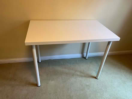 Photo of free White IKEA Desk (Adambrae, Livingston) #1