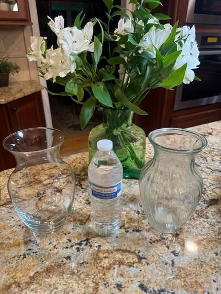 Photo of free Clear glass vases (Near SBHS) #1