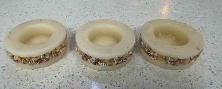 Photo of free 3 x tea tree light candle holders (Woodley RG6) #2