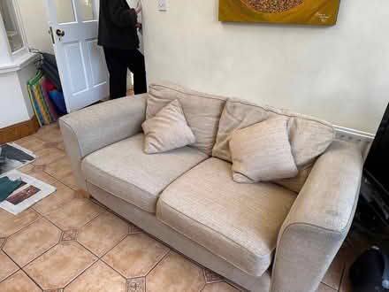 Photo of free 2 x 2 seater sofa (Rathmines) #3