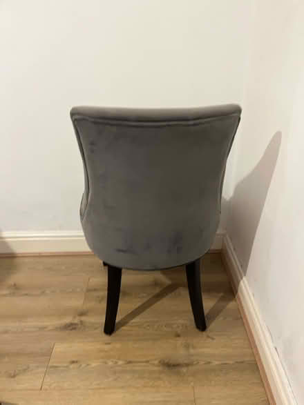 Photo of free Grey upholstered lounger chair (New Cross SE14) #3