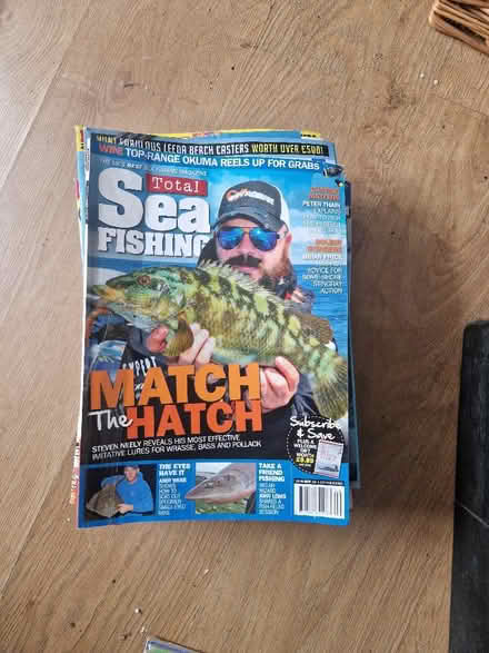 Photo of free Sea Fishing/Angler Mags and Books (CT5) #1