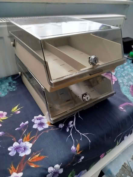 Photo of free 2 lockable document boxes (Top Amersham HP6) #1