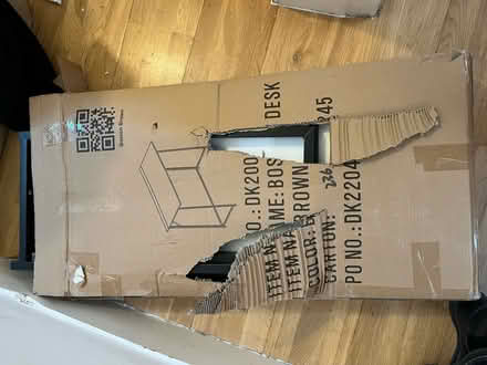 Photo of free Folding Computer Desk (Bethnal Green) #1