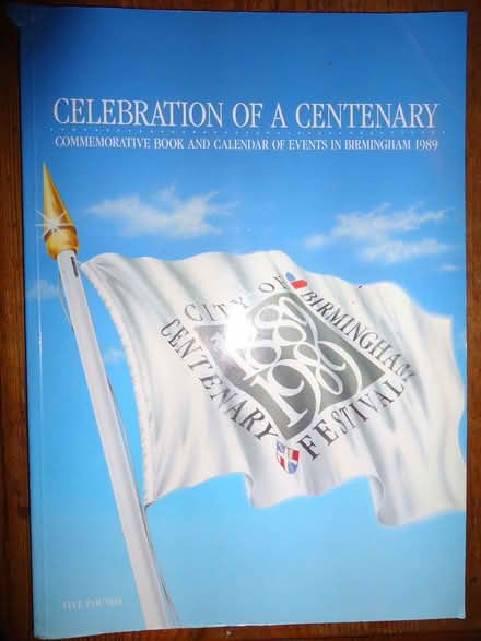 Photo of free Birmingham Centenary Commemorative Book (Lozells B20) #1