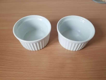 Photo of free 2x white ramekins (Gloucester) #2