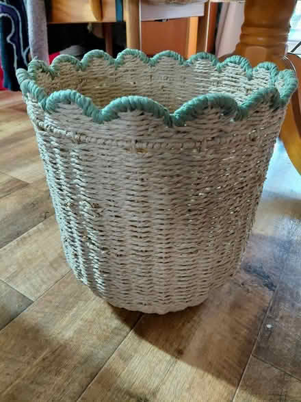 Photo of free Large wicker storage basket (Rowner PO13) #1